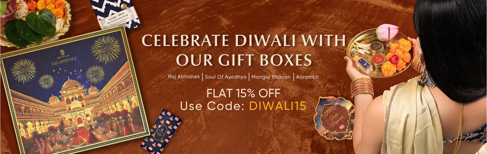 Celebrate Diwali with Gift Boxes — Flat 15% Off, Use Code DIWALI15
